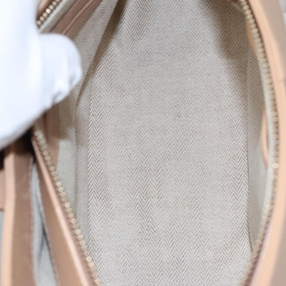 Bvlgari Chandra Hobo Canvas and Leather, BEIGE, CANVAS, Handbag