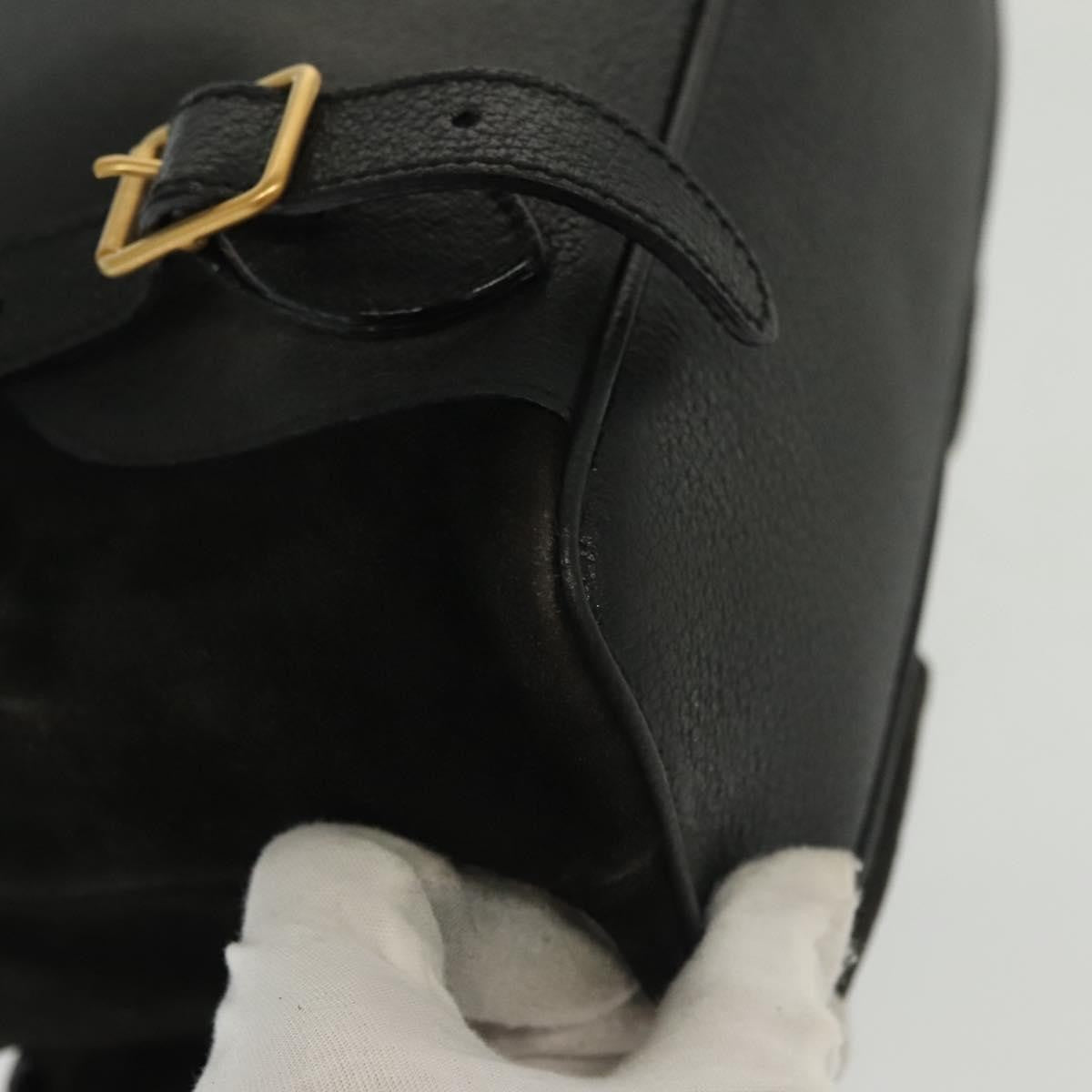 Gucci Bamboo Tassel Backpack Suede, BLACK, SUEDE, Backpack