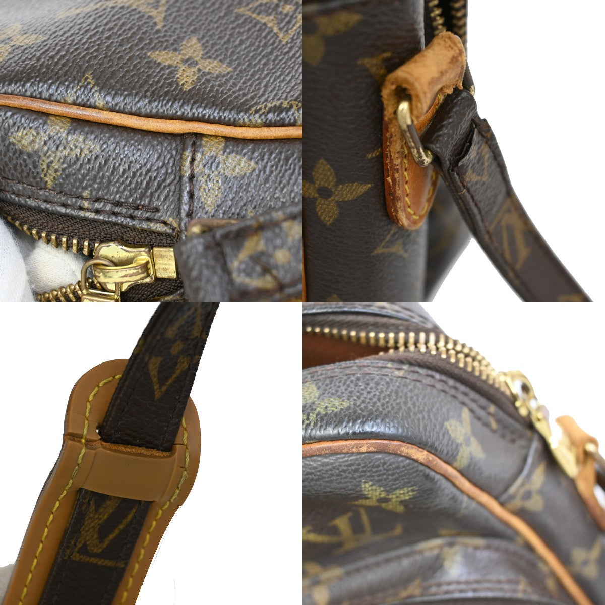 Louis Vuitton Amazone Bag Monogram Canvas, BROWN, CANVAS, Shoulder bag