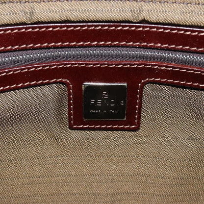 Fendi Zucca Tote bag FF motif, BROWN, CANVAS, Tote bag