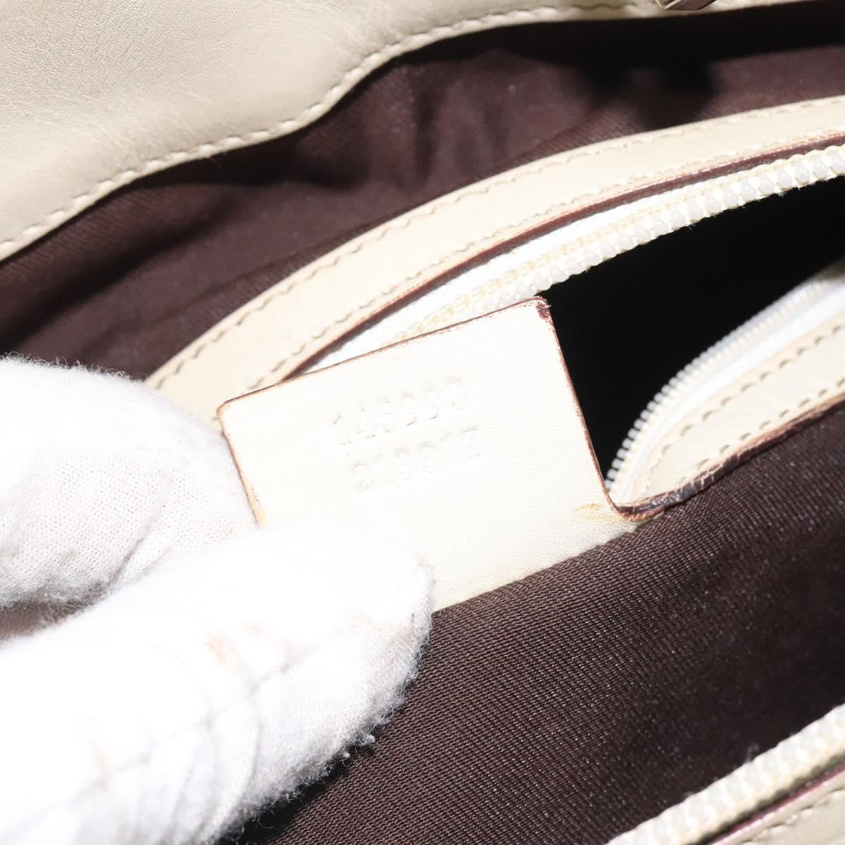 Gucci GG Canvas Bag Canvas, WHITE, CANVAS, Tote bag