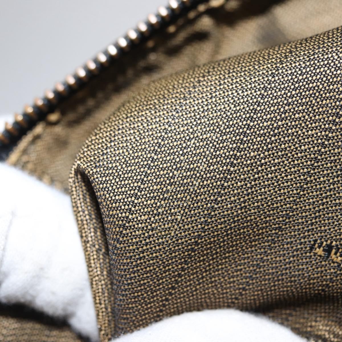 Fendi Zucca Tote bag Canvas, BLACK, CANVAS, Tote bag