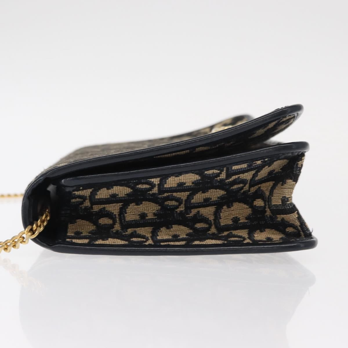 Christian Dior Vintage CD trotter Shoulder bag Canvas, BROWN, CANVAS, Shoulder bag