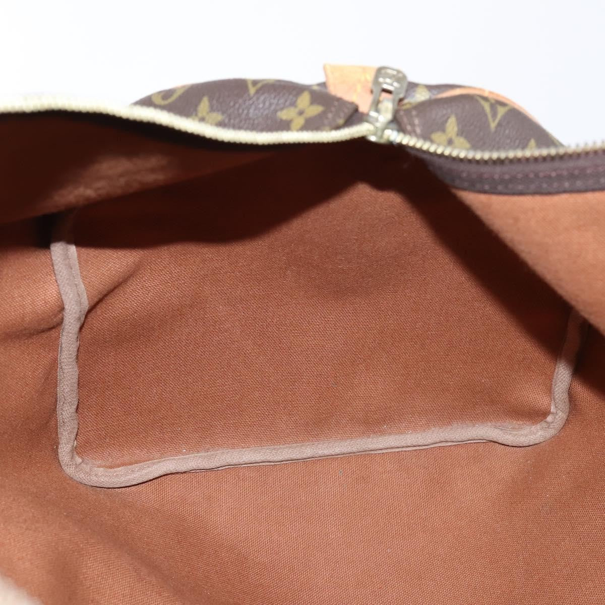 Louis Vuitton Keepall Bag Monogram Canvas, BROWN, CANVAS, Travel bag