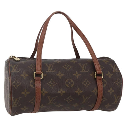 Louis Vuitton Papillon Handbag Monogram Canvas, BROWN, CANVAS, Handbag