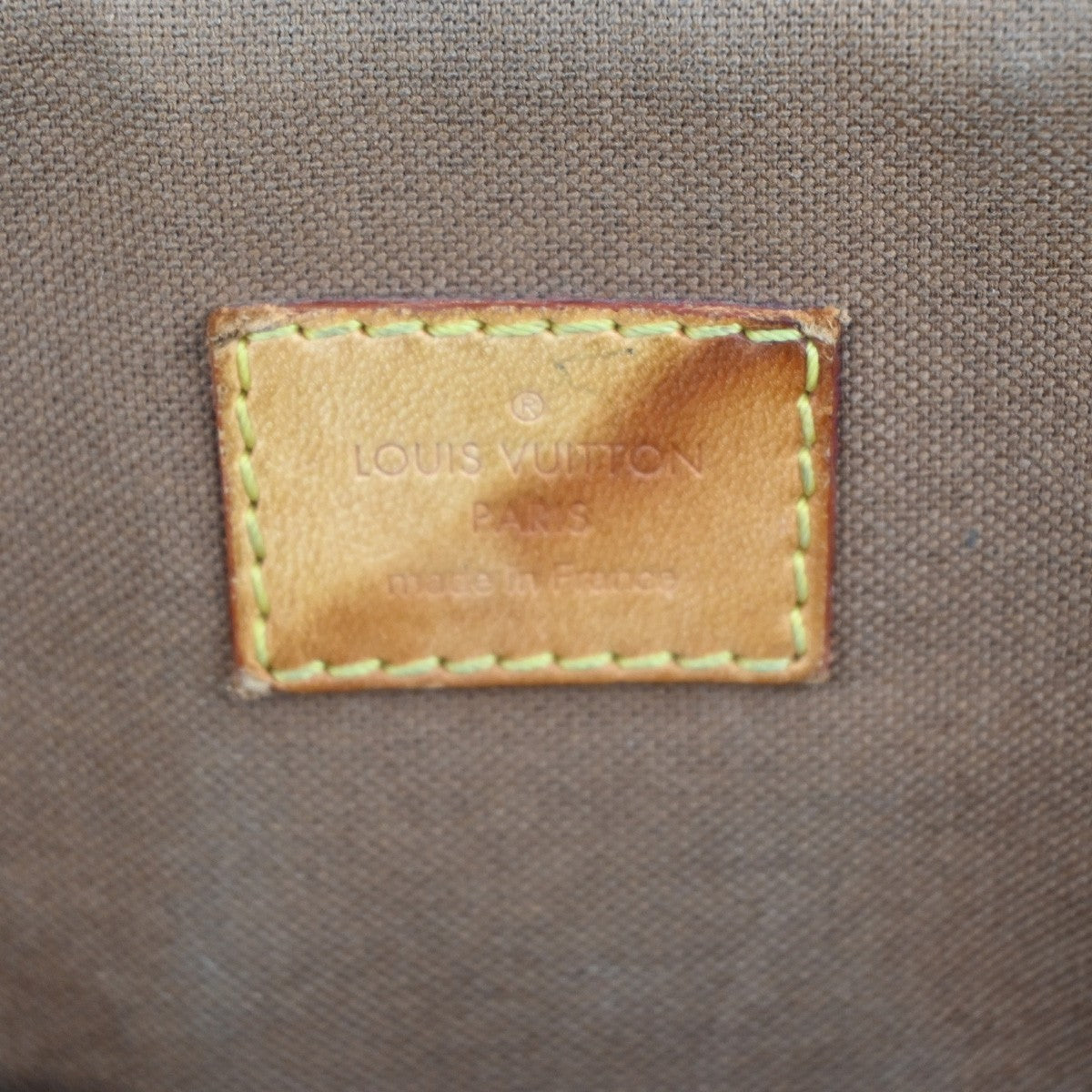 Louis Vuitton Tivoli Handbag Monogram Canvas, BROWN, CANVAS, Shoulder bag