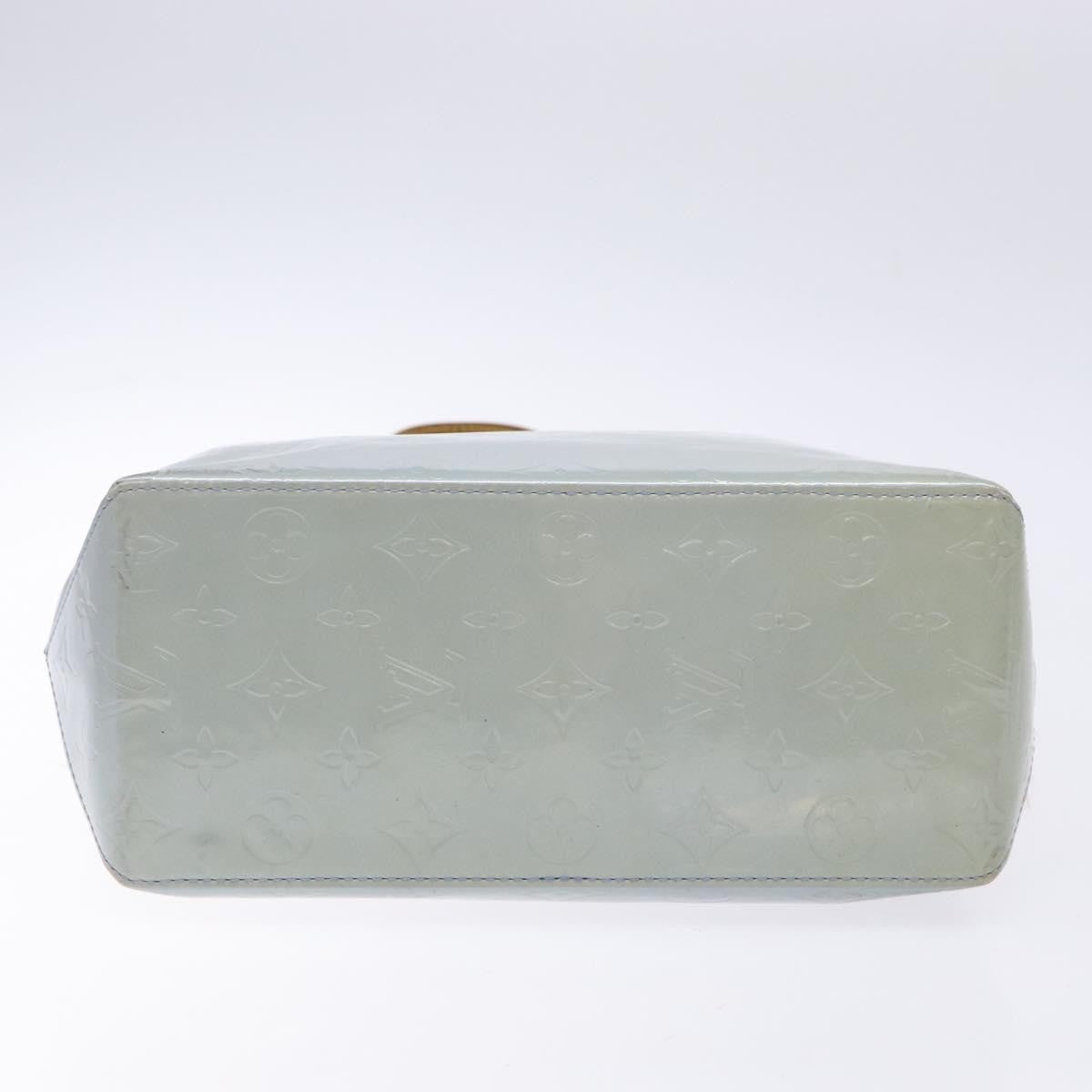 Louis Vuitton Reade Handbag Monogram Vernis, BLUE, PATENT_LEATHER, Handbag