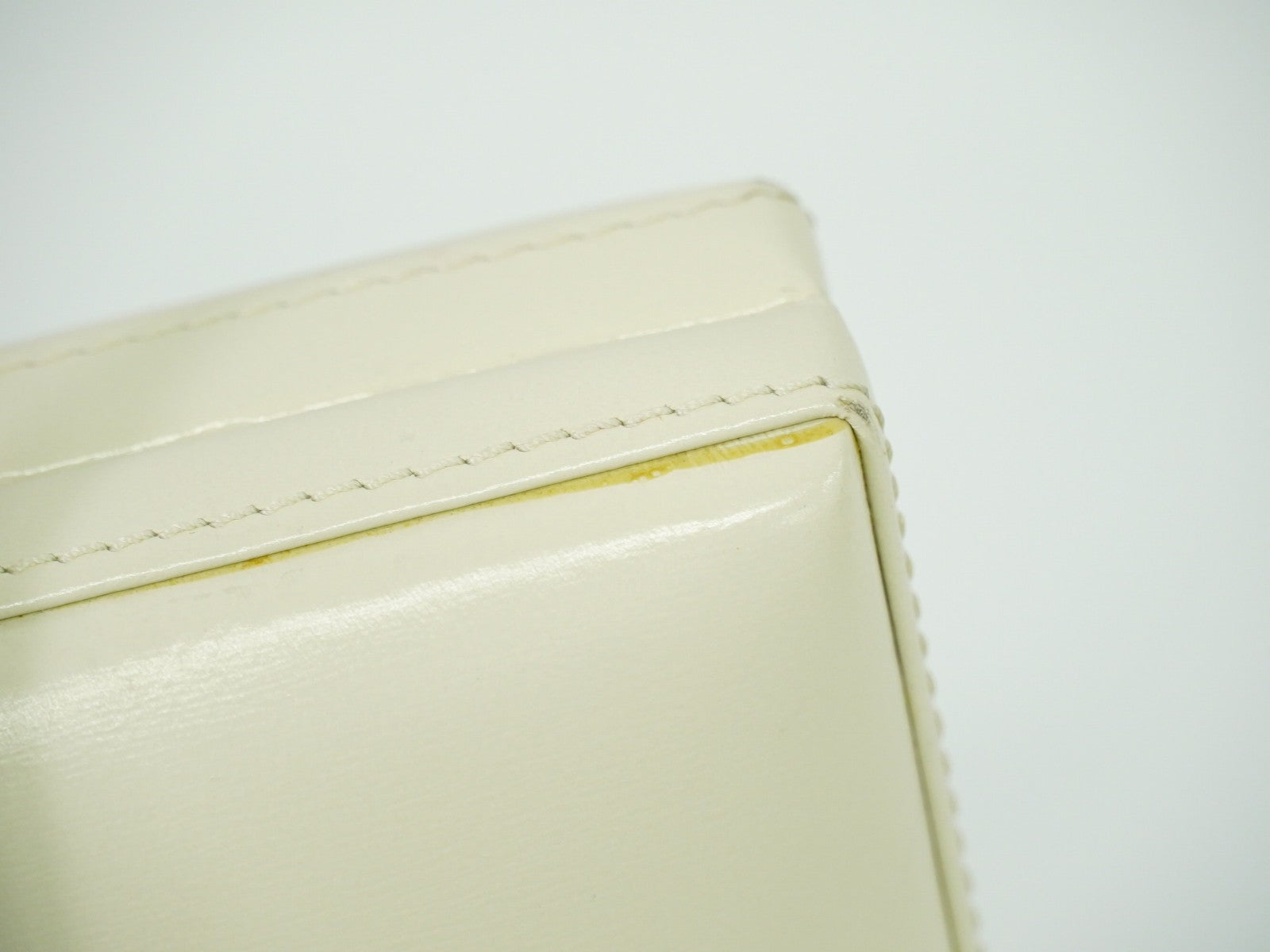 Loewe Anagram handbag Leather, WHITE, LEATHER, Handbag