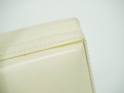 Loewe Anagram handbag Leather, WHITE, LEATHER, Handbag