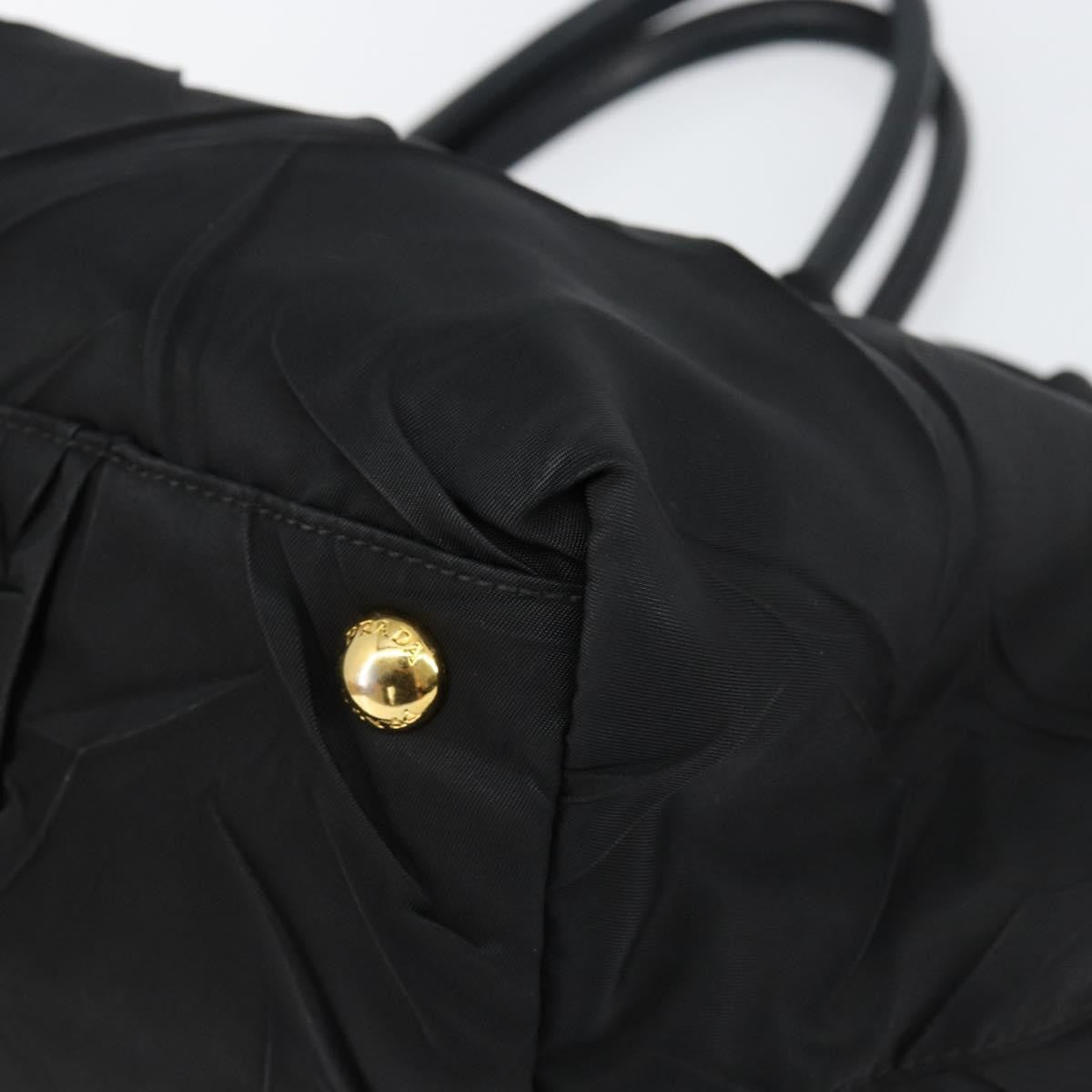 Prada Vintage Handbag Tessuto, BLACK, NYLON, Handbag