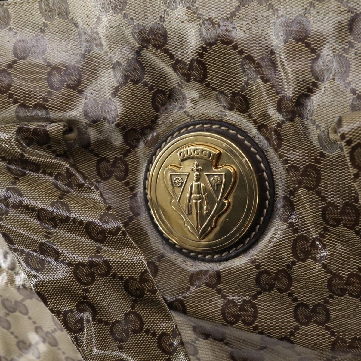 Gucci Hysteria Tote GG Coated Canvas, BEIGE, CANVAS, Tote bag