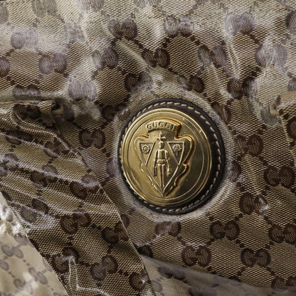 Gucci Hysteria Tote GG Coated Canvas, BEIGE, CANVAS, Tote bag