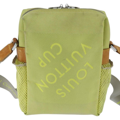 Louis Vuitton Cup Weathery Bag Damier Geant Canvas, YELLOW, CANVAS, Shoulder bag