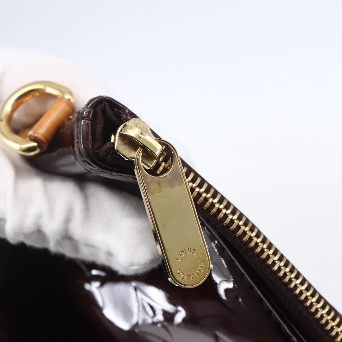 Louis Vuitton Bellevue Handbag Monogram Vernis, PURPLE, PATENT_LEATHER, Tote bag