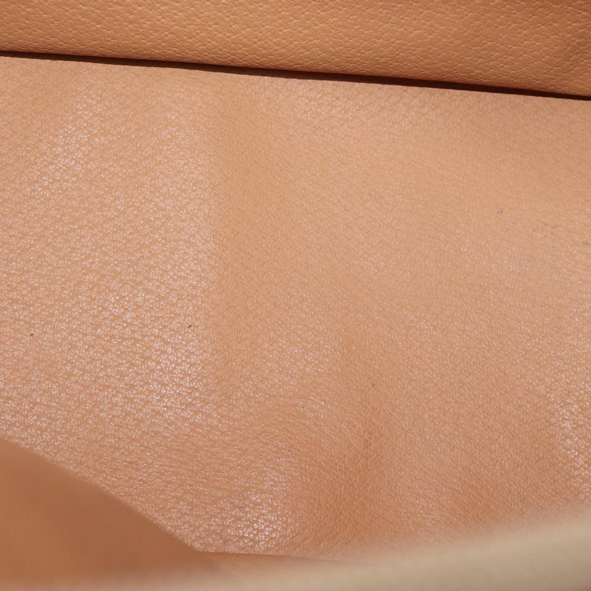 Celine Macadam Handbag Macadam with leather, BROWN, CANVAS, Handbag