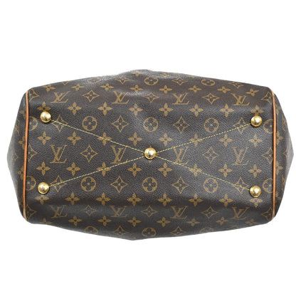 Louis Vuitton Tivoli Handbag Monogram Canvas, BROWN, CANVAS, Shoulder bag
