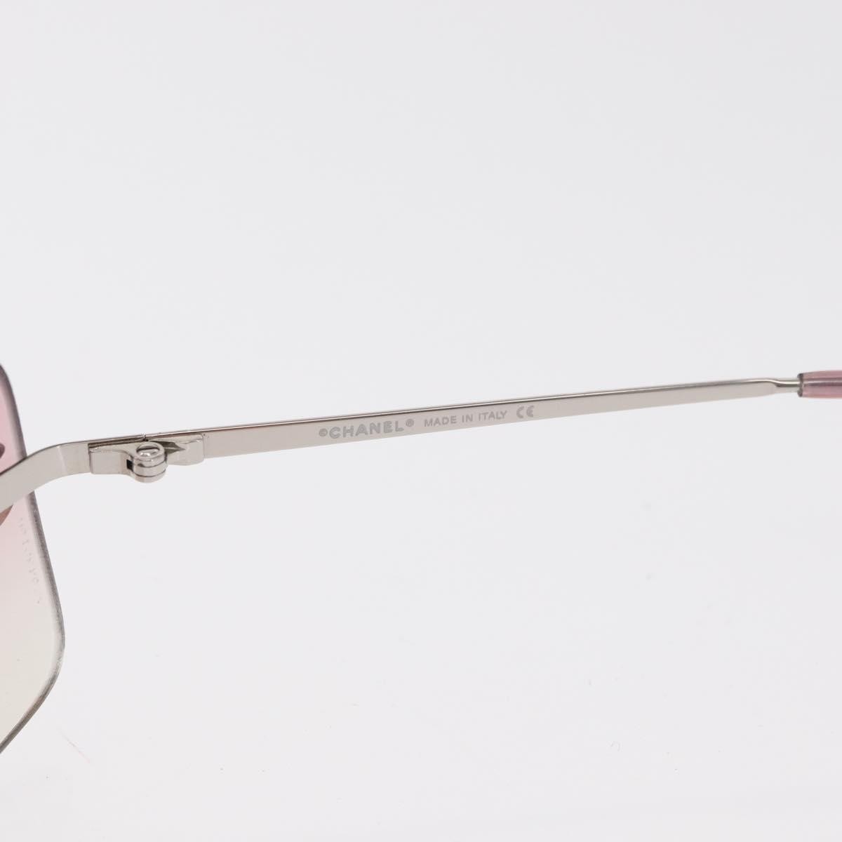 Chanel Logo CC Sunglasses Metal, PINK, METAL, Sunglasse