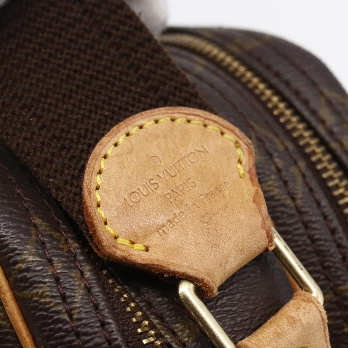 Louis Vuitton Reporter Bag Monogram Canvas, BROWN, CANVAS, Crossbody bag