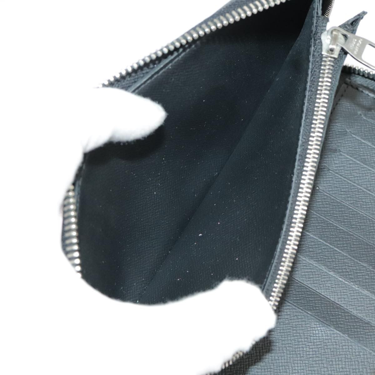 Louis Vuitton Zippy wallet vertical Damier Graphite, BLACK, CANVAS, Wallets