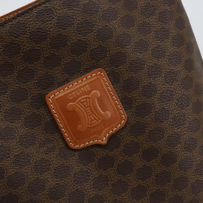 Celine Vintage Macadam Tote bag Canvas, BROWN, CANVAS, Tote bag