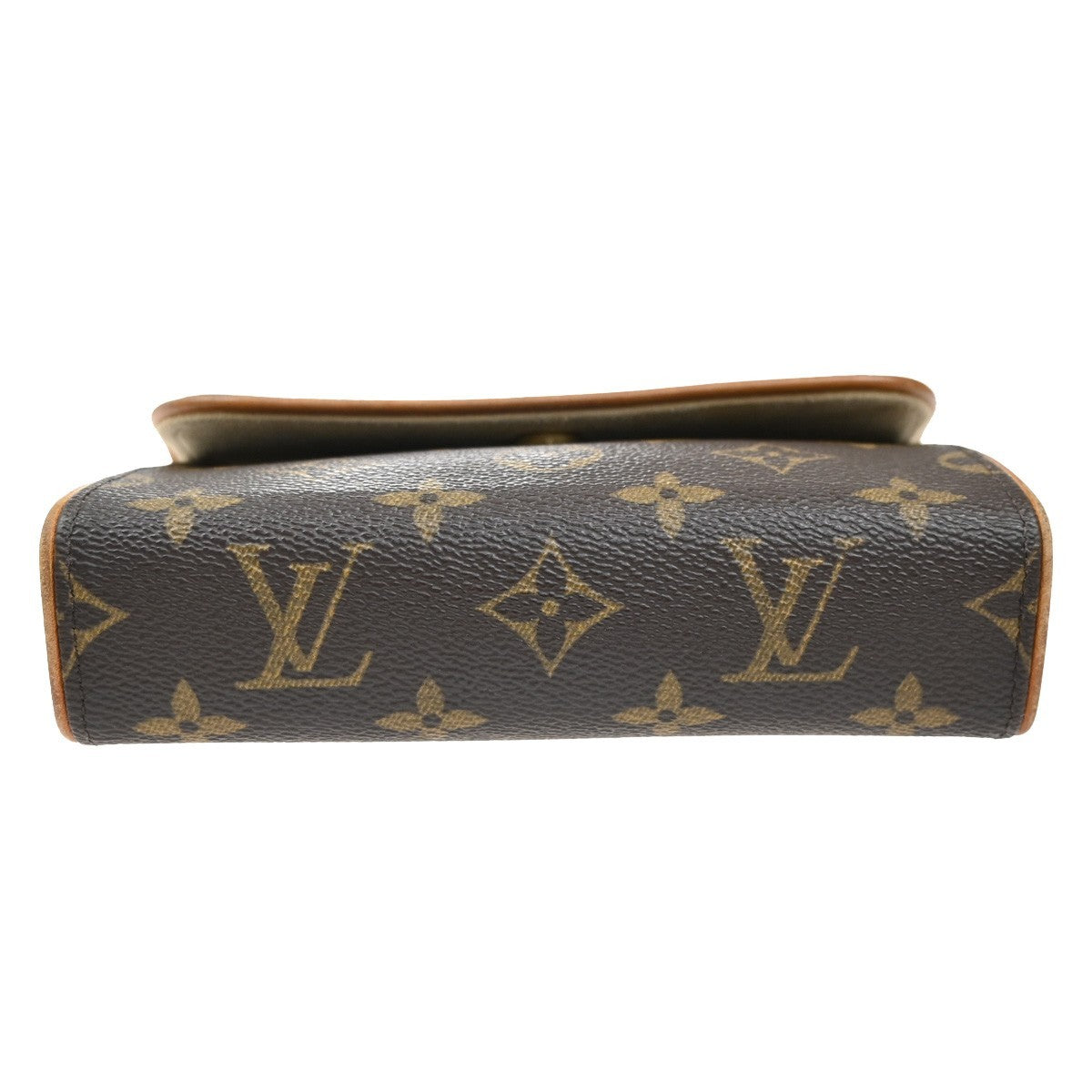 Louis Vuitton Florentine Waist Bag Monogram Canvas, BROWN, CANVAS, Clutche & pouche