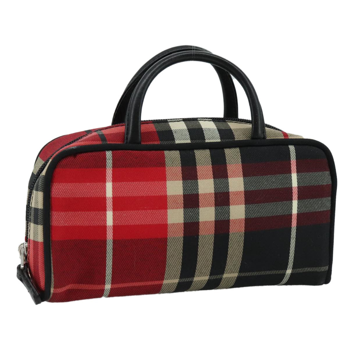 Burberry Nova Handbag Check Pattern, MULTICOLOUR, CANVAS, Handbag