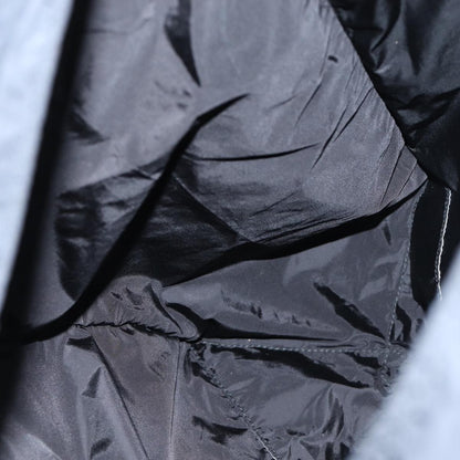 Prada Side Pocket Tote Nylon, BLACK, NYLON, Tote bag