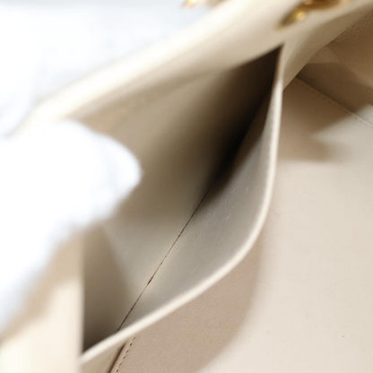 Chanel Vintage Grand Shopping Tote Quilted Calfskin, GOLD, LEATHER, Tote bag