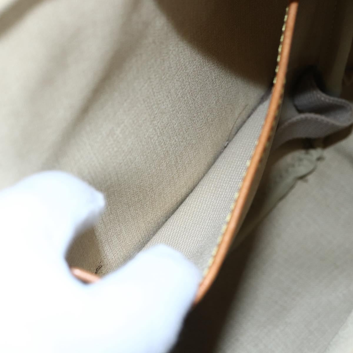 Louis Vuitton Deauville Handbag Monogram Canvas, BROWN, CANVAS, Handbag