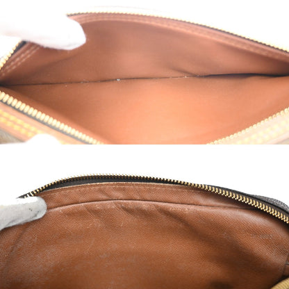 Louis Vuitton Marly Dragonne Clutch Monogram Canvas, BROWN, CANVAS, Clutche & pouche