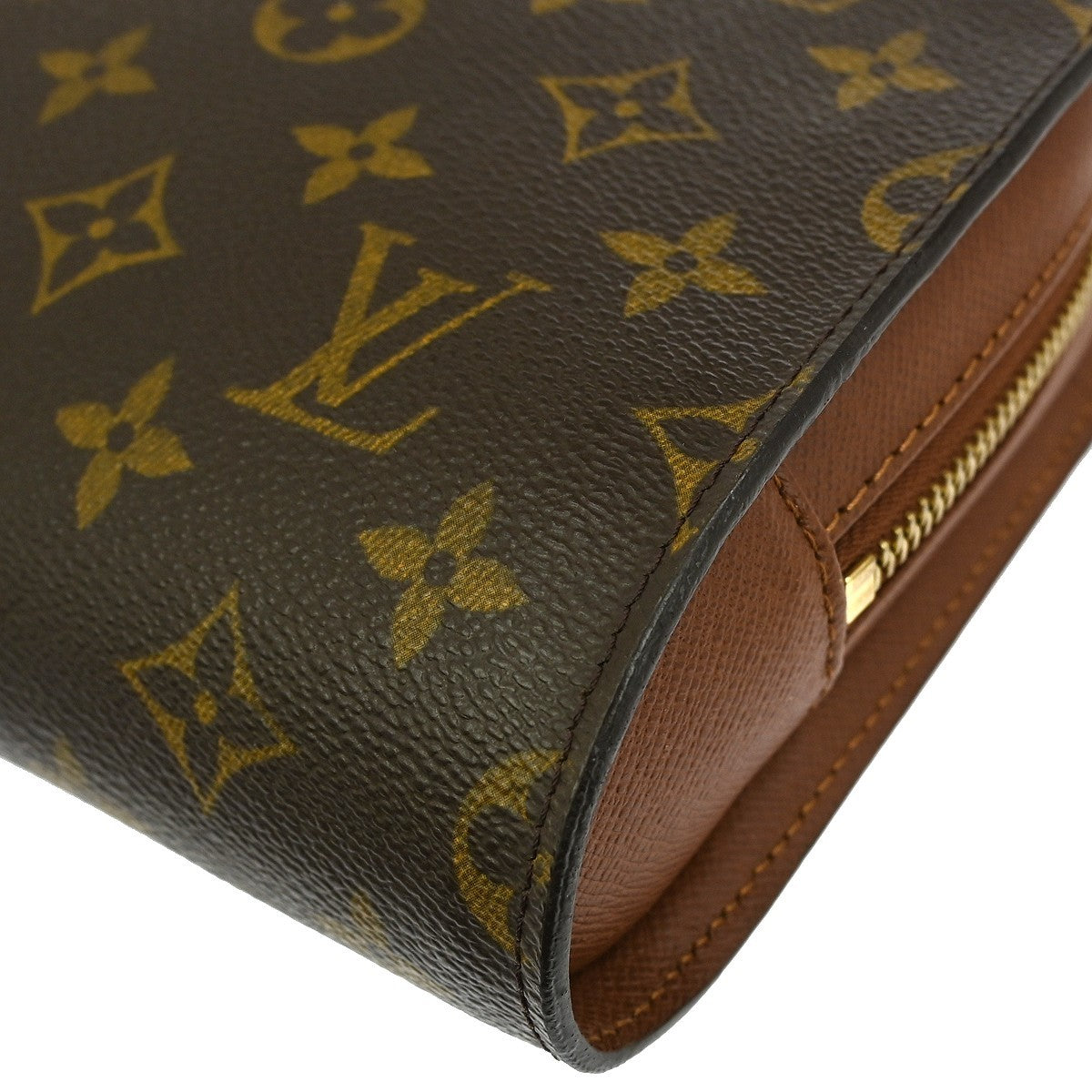 Louis Vuitton Pochette Orsay Monogram Canvas, BROWN, CANVAS, Clutche & pouche