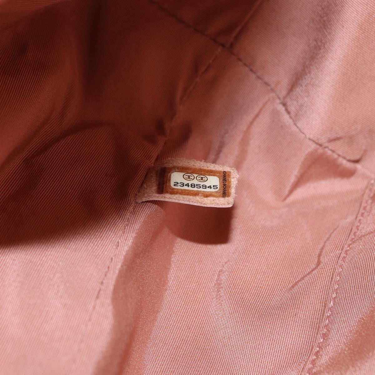 Chanel Easy Shopping Tote Quilted Calfskin, PINK, LEATHER, Tote bag