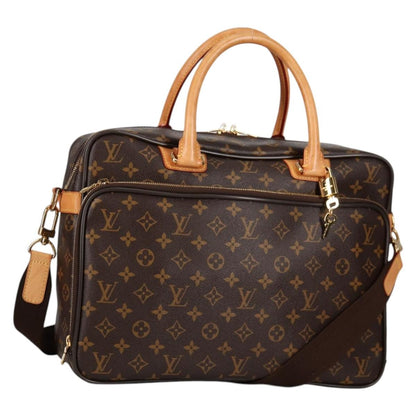 Louis Vuitton Icare Laptop Bag Monogram Canvas, BROWN, CANVAS, Briefcase