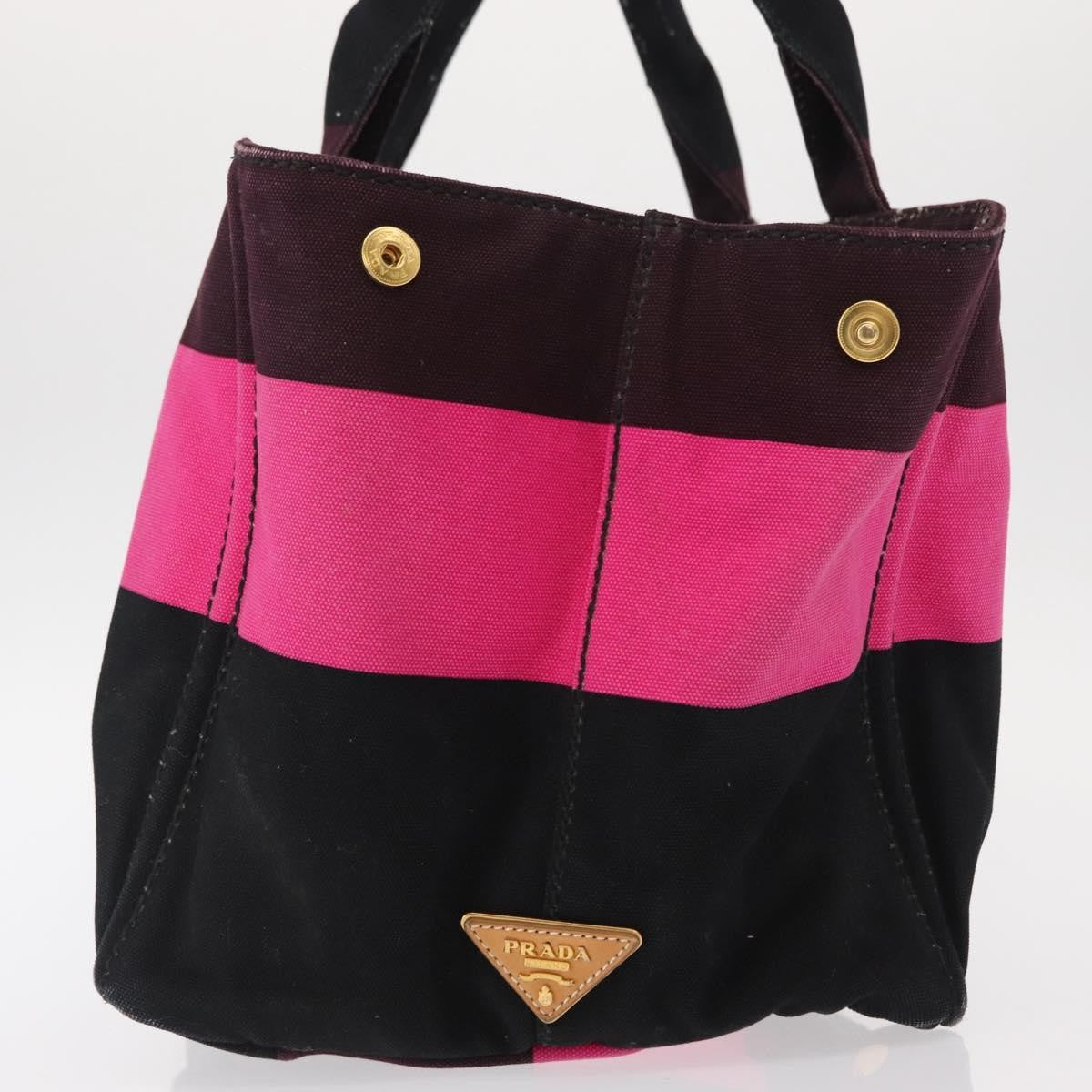 Prada Canapa Tote Canvas, PINK, CANVAS, Tote bag