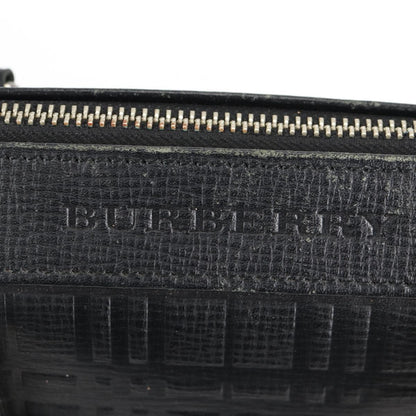 Burberry Briefcase Leather, BLACK, LEATHER, Briefcase