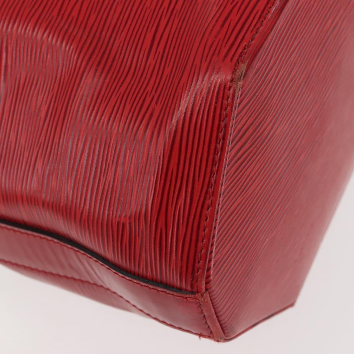 Louis Vuitton Vintage Sac d'Epaule Handbag Epi Leather, RED, LEATHER, Shoulder bag