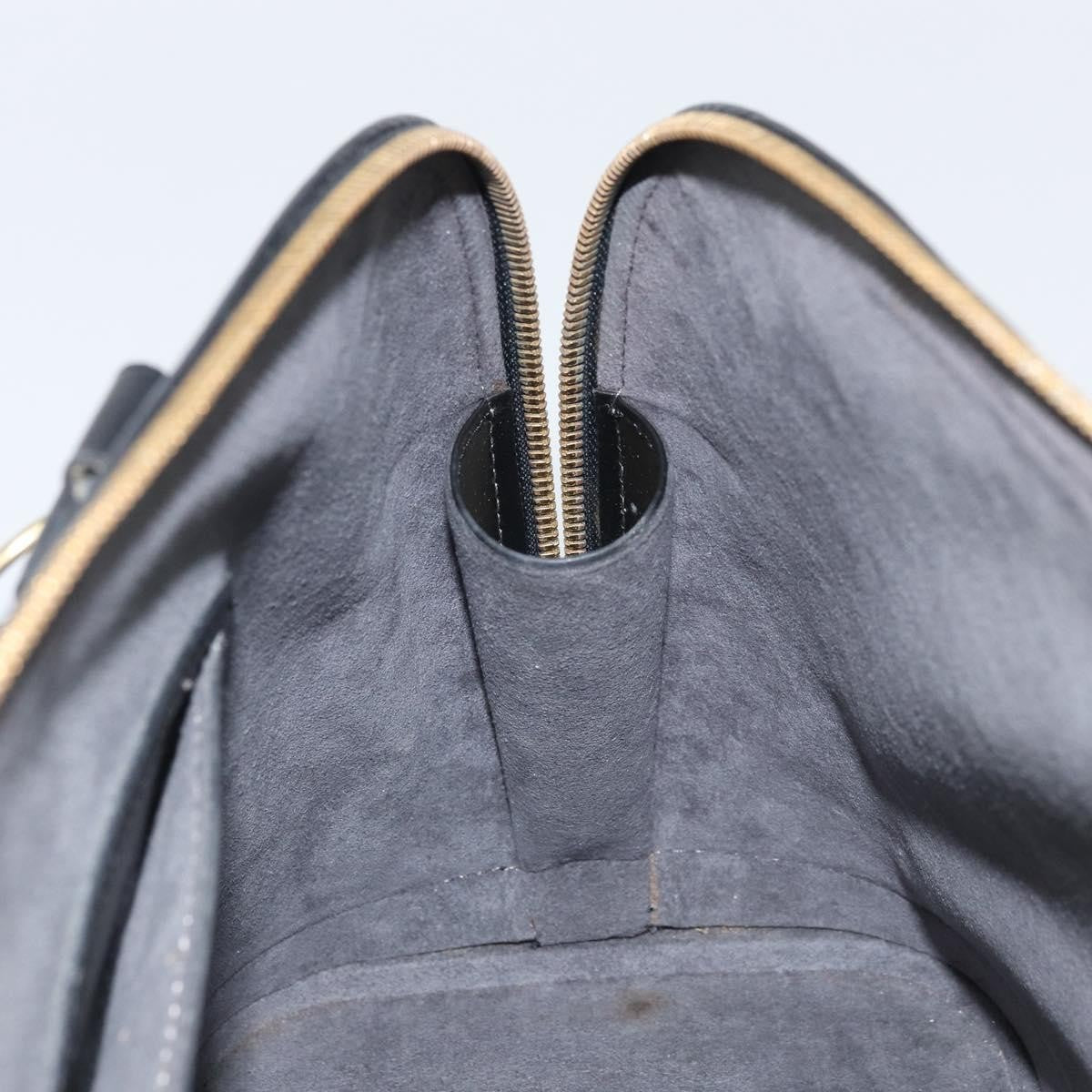 Louis Vuitton Alma Handbag Epi Leather, BLACK, LEATHER, Handbag