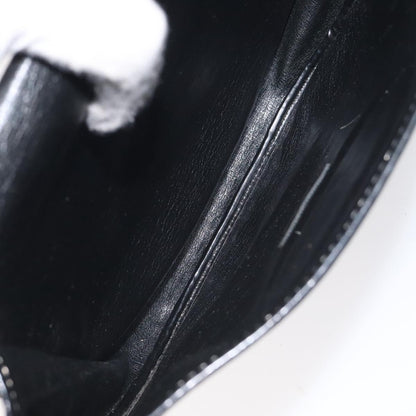 Christian Dior Vintage Flap Crossbody Bag Canvas, NAVY, CANVAS, Shoulder bag