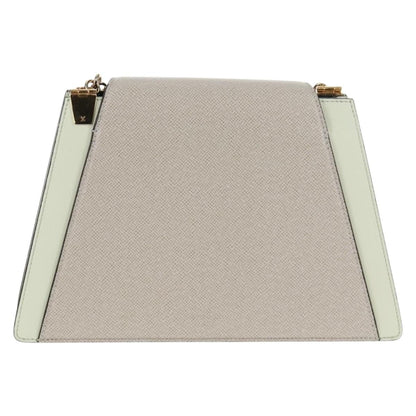 Louis Vuitton Trapeze Handbag Calfskin and Taiga Leather, GRAY, LEATHER, Shoulder bag