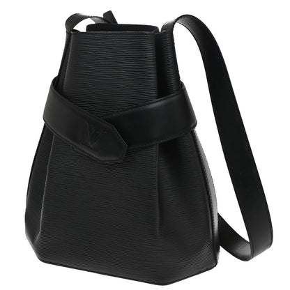 Louis Vuitton Vintage Sac d'Epaule Handbag Epi Leather, BLACK, LEATHER, Shoulder bag