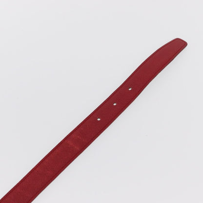 Hermes Constance Belt Leather, Red, Leather, Belt