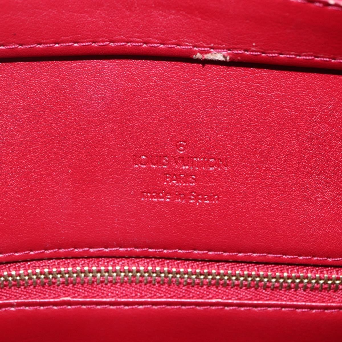 Louis Vuitton Houston Handbag Monogram Vernis, RED, PATENT_LEATHER, Handbag