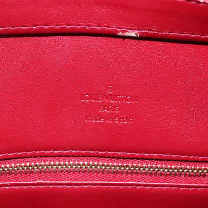 Louis Vuitton Houston Handbag Monogram Vernis, RED, PATENT_LEATHER, Handbag