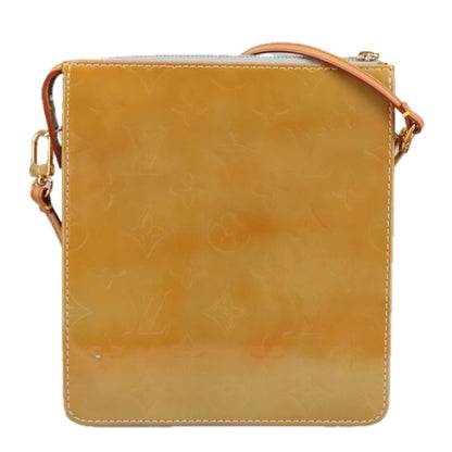 Louis Vuitton Pochette Mott Patent leather, YELLOW, PATENT_LEATHER, Clutche & pouche