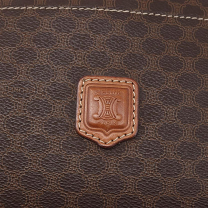 Celine Vintage Macadam Tote bag Canvas, BROWN, CANVAS, Tote bag