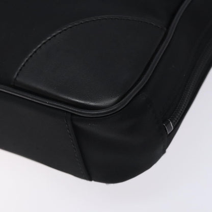 Burberry Black Label Business Bag Nylon, BLACK, NYLON, Briefcase