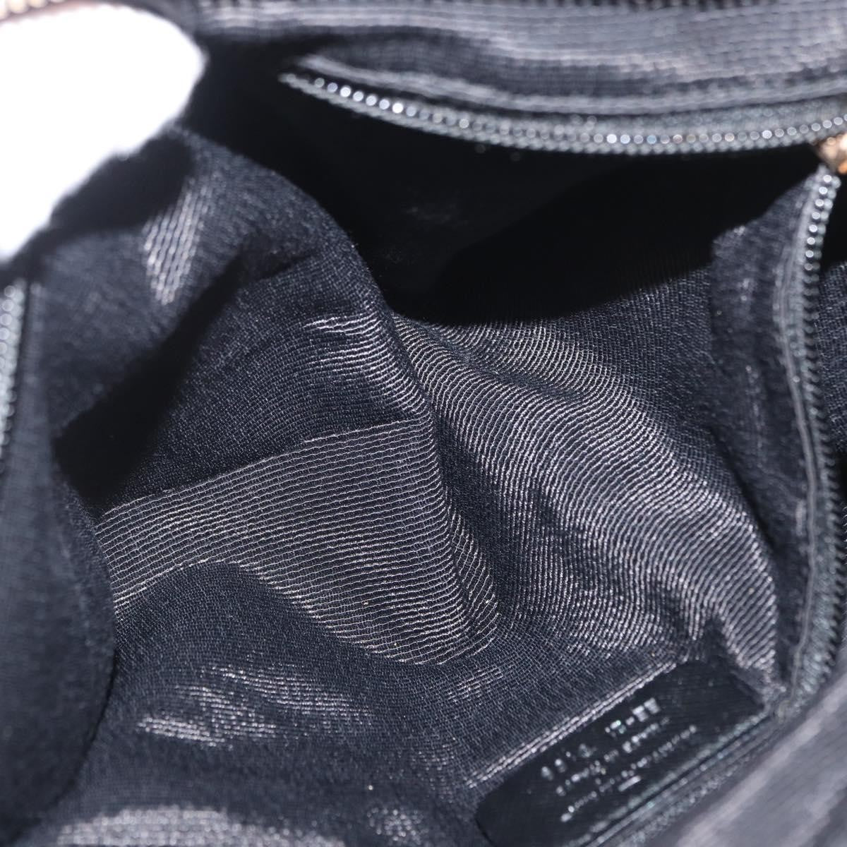 Salvatore Ferragamo Vala Handbag Nylon, BLACK, NYLON, Handbag