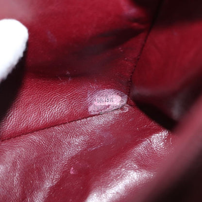 Chanel Vintage CC Square Flap Bag Quilted Lambskin, BROWN, LEATHER, Shoulder bag