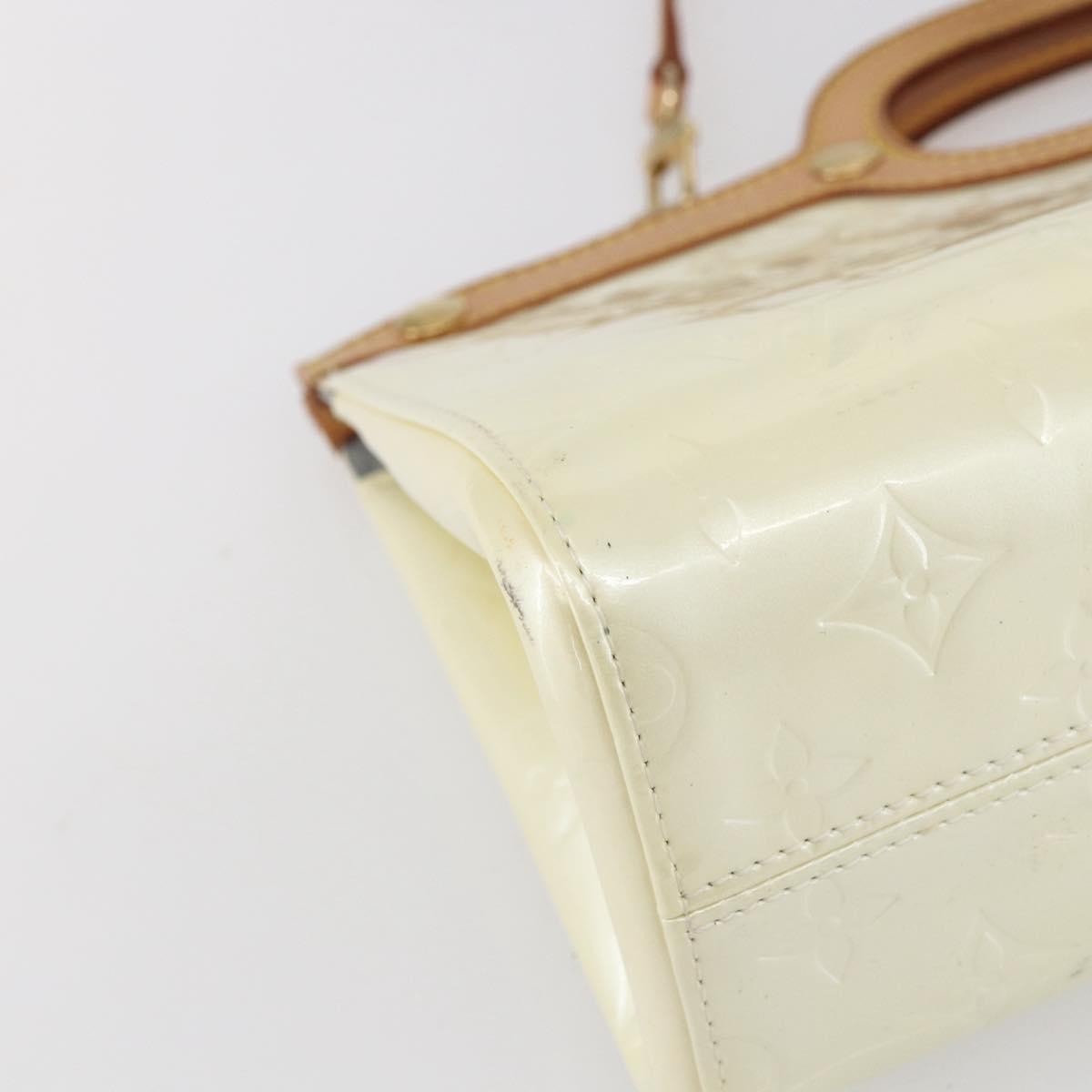 Louis Vuitton Roxbury Drive Handbag Monogram Vernis, BEIGE, PATENT_LEATHER, Handbag