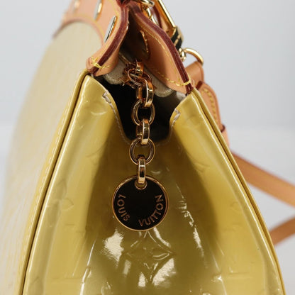 Louis Vuitton Blair Monogram vernis, YELLOW, PATENT_LEATHER, Handbag